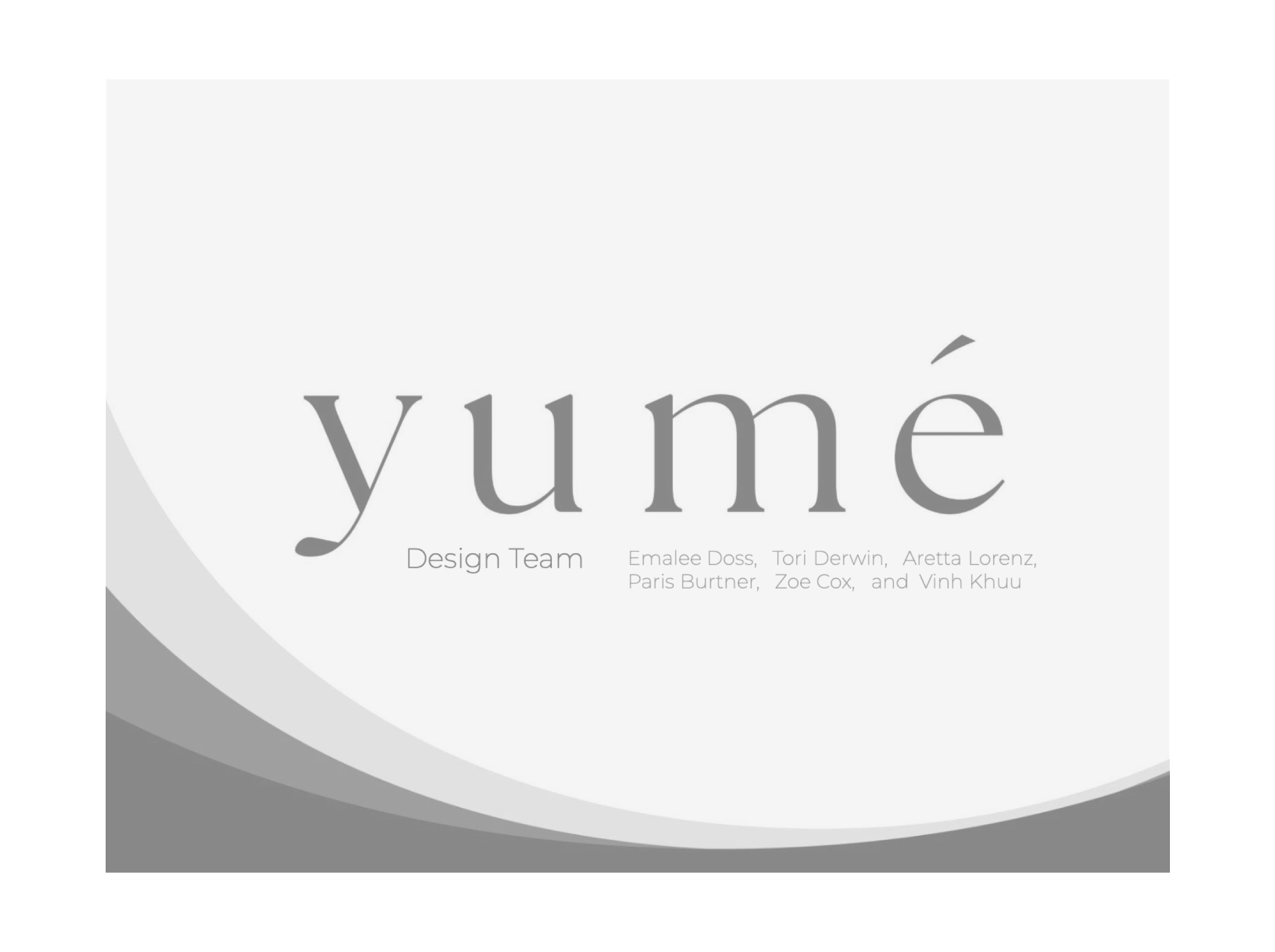 yume logo bw