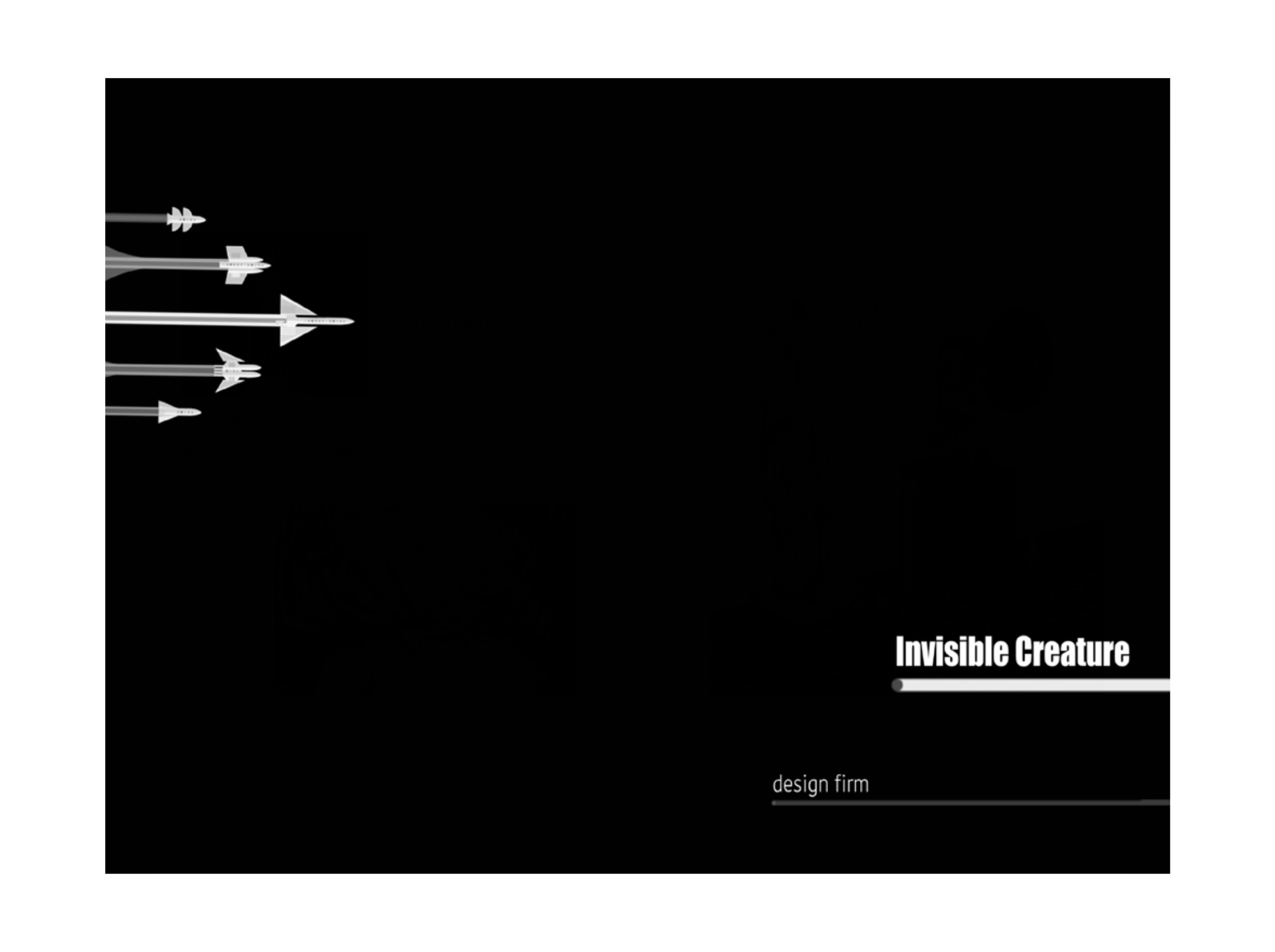 poster animation bw